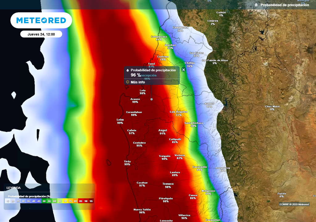 Lluvias, viento y tormentas eléctricas en el Biobío, Meteored, Chile Lluvias, viento y tormentas eléctricas en el Biobío, Meteored, Chile