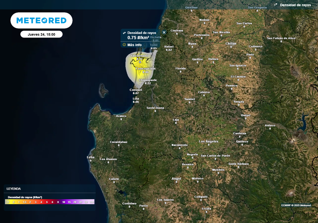 Lluvias, viento y tormentas eléctricas en el Biobío, Meteored, Chile Lluvias, viento y tormentas eléctricas en el Biobío, Meteored, Chile