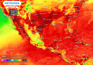 Este jueves monzón mexicano dejará lluvias intensas de hasta 80 mm en Nayarit, Durango y Sinaloa