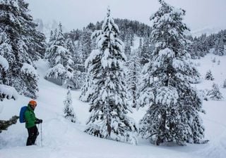 Este jueves se prevén nevadas de más de 10 centímetros en estas zonas del Pirineo