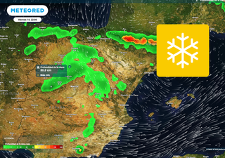 Este jueves una borrasca inyectará una masa de aire ártico en España: la nieve podría volver a varias capitales