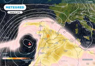 Este jueves una gran irrupción de polvo sahariano cambiará el color del cielo en la España peninsular y Baleares
