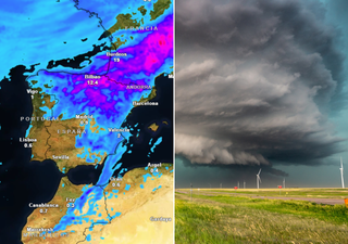 Entre mañana y el martes una vaguada hará que las tormentas sean mucho más adversas en estas 8 comunidades