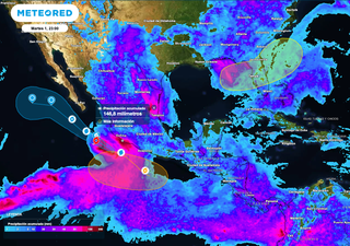 Este martes 6 estados de México recibirán lluvias torrenciales gracias al huracán Flossie: hasta 250 mm
