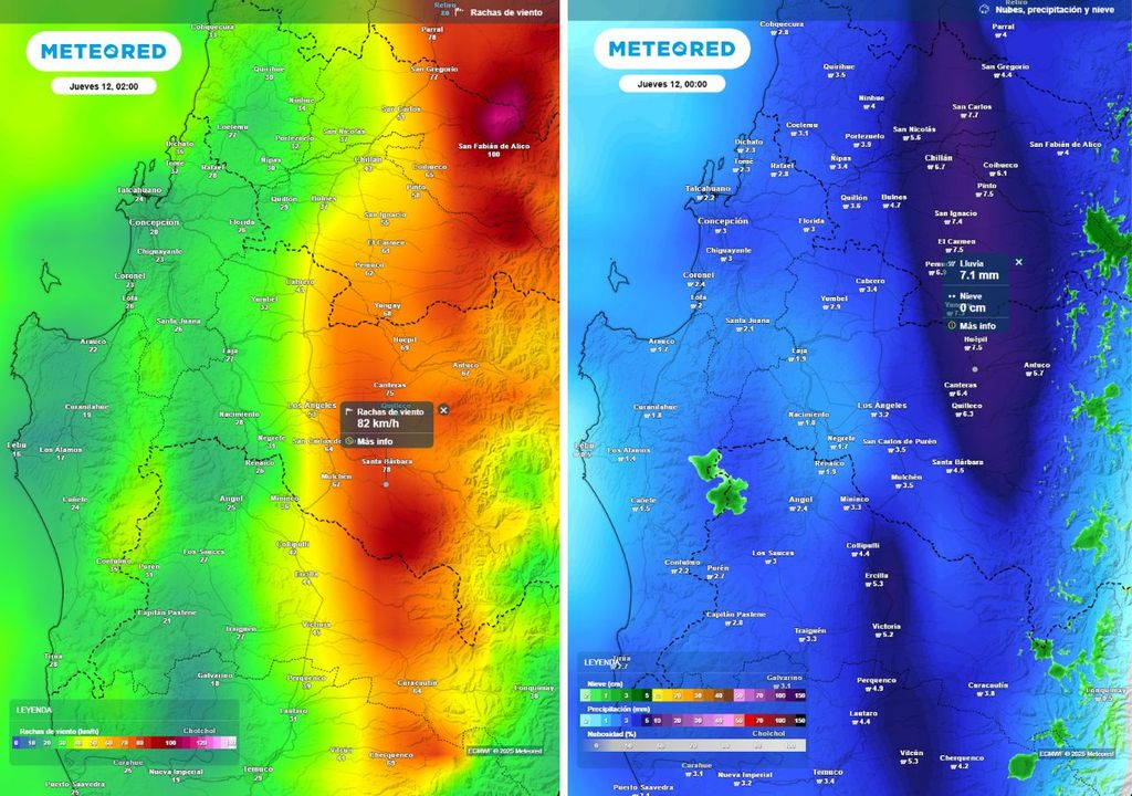 Lluvias, Concepción, Biobío, Chile, Meteored Lluvias, Concepción, Biobío, Chile, Meteored