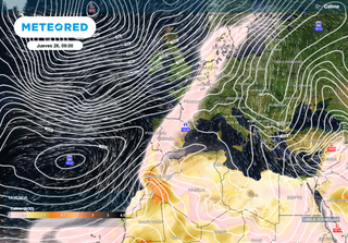 Este miércoles el polvo sahariano conectará a Marrakesh con Madrid y llegará hasta Estocolmo
