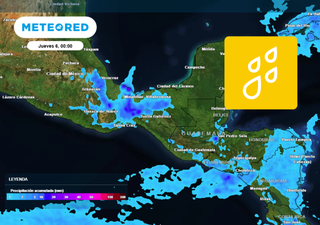 Este miércoles una masa de aire, frente frío y evento “Norte" afectarán México: hasta 50 mm en Veracruz y Oaxaca