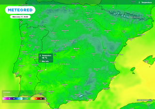 Este mi&eacute;rcoles habr&aacute; un subid&oacute;n de temperaturas de entre 5 y 8 &ordm;C en estas 7 provincias