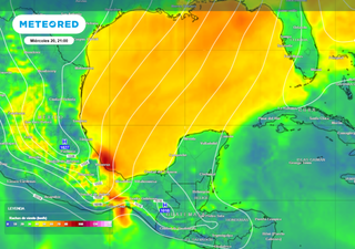 Este miércoles "nortazo" afectará varios estados de México con viento y lluvias de hasta 250 mm.