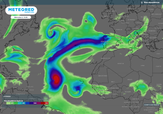 Este miércoles un frente con aire tropical dejará lluvias importantes en la España peninsular 