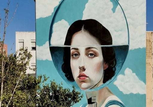 Este mural lisboeta p&ocirc;s Campolide no mapa da street art mundial