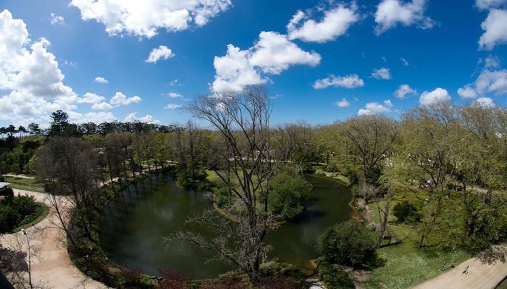 Parque D. Carlos I "O lago é uma das imagens mais reconhecíveis." Foto: Município Caldas da Rainha