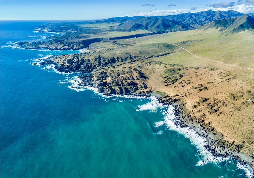 Vista aérea del Parque Nacional Llanos de Challe.