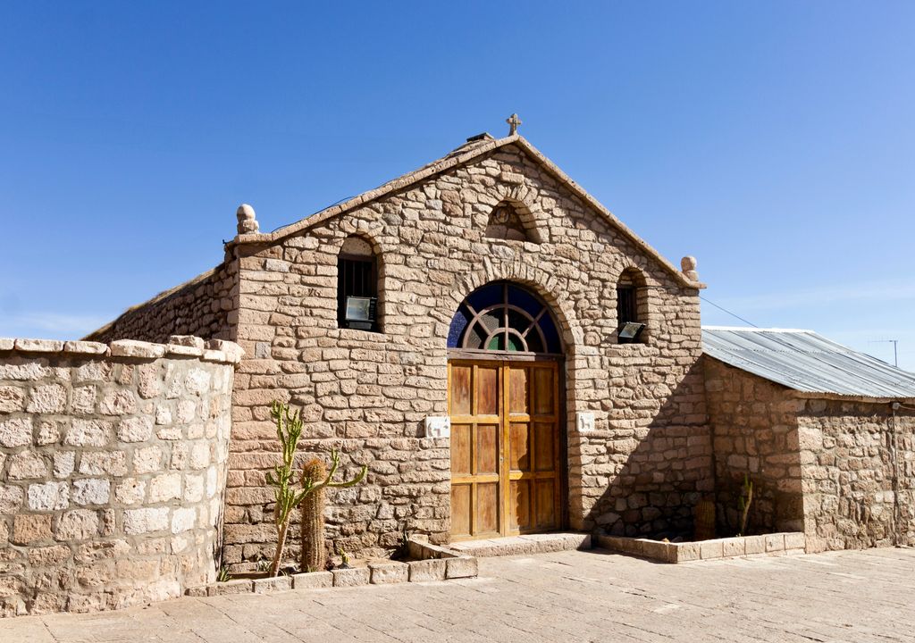 Iglesia de San Lucas, Toconao, Chile. Iglesia de San Lucas, Toconao, Chile.