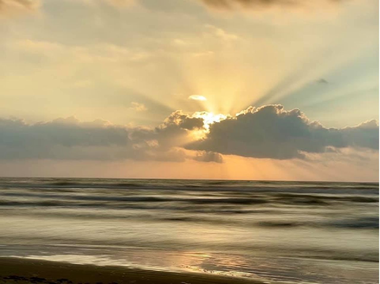 Zona costera de atardeceres espectaculares que deben disfrutarse. Imagen tomada de Playa Bagdad