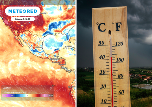 Este s&aacute;bado 8 de agosto, M&eacute;xico enfrentar&aacute; lluvias intensas, granizo y calor extremo de m&aacute;s de 45 &deg;C