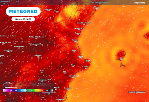 Este s&aacute;bado las temperaturas bajar&aacute;n hasta 8 &ordm;C en el sur de la Comunidad Valenciana