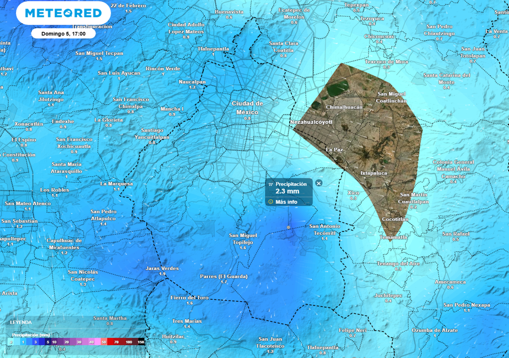 lluvia La lluvia será generalizada durante las tardes del martes y el domingo en la Ciudad de México.