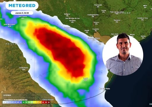 Este ser&aacute; el camino que har&aacute;n las fuertes tormentas en las pr&oacute;ximas 72 horas sobre Argentina, seg&uacute;n Meteored