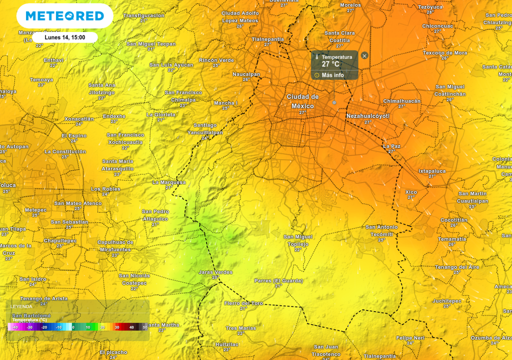 pronostico; CDMX; Valle de México; calor; temperatura; estado del tiempo pronostico; CDMX; Valle de México; calor; temperatura; estado del tiempo