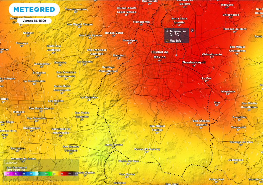 pronostico; CDMX; Valle de México; calor; temperatura; estado del tiempo pronostico; CDMX; Valle de México; calor; temperatura; estado del tiempo