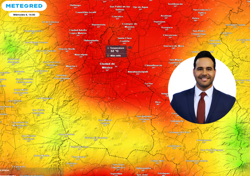 Este ser&aacute; el d&iacute;a m&aacute;s c&aacute;lido de la semana en CDMX: temperatura m&aacute;xima superior a 32 &ordm;C