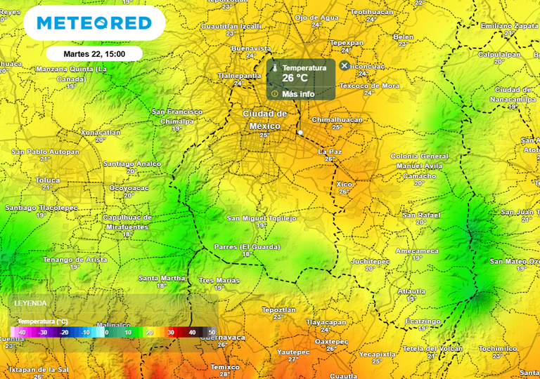 Este será el día más caluroso de la semana en CDMX: máximas de 26 ºC