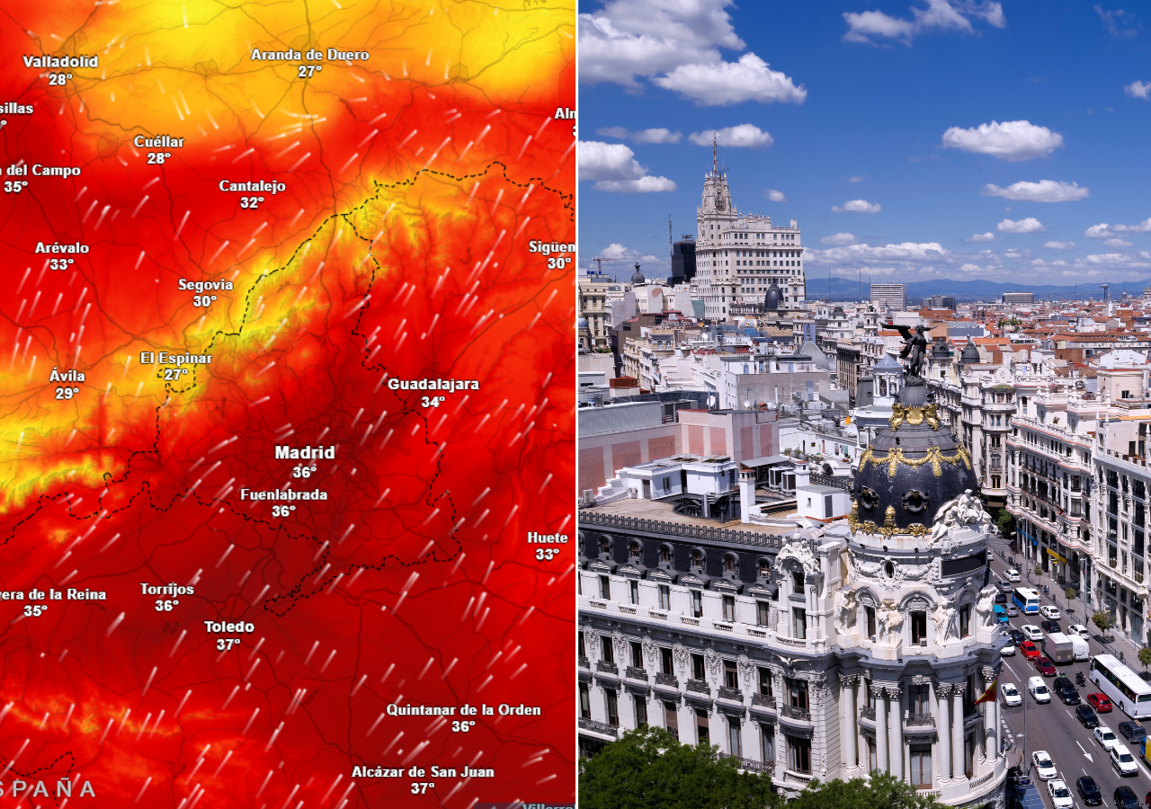 Este será el día más caluroso de la semana en Madrid: máximas de 36 ºC ...
