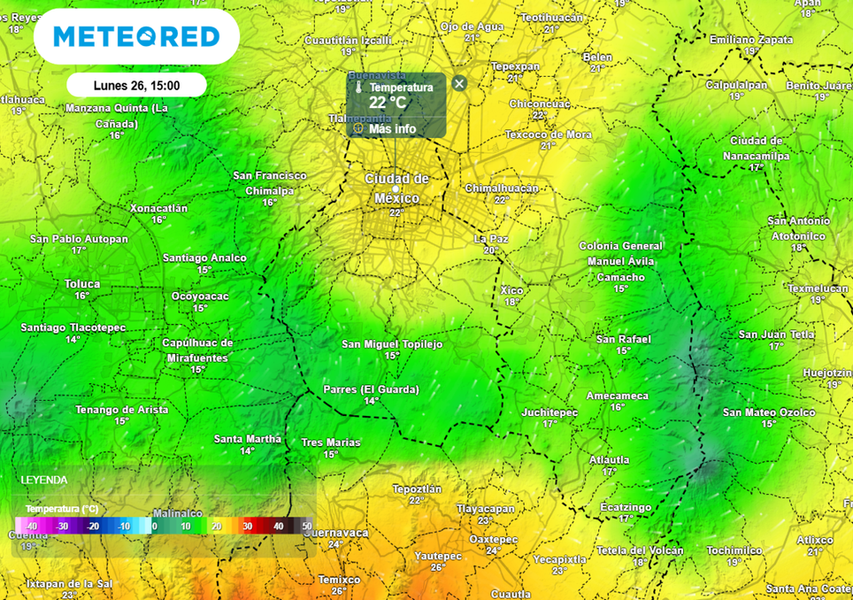 Este será el día más fresco de la semana en CDMX: máximas de 21 ºC. Noticias en tiempo real
