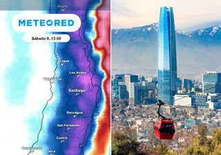Este será el día más frío del fin de semana en Santiago: aire costero marcará el descenso 
