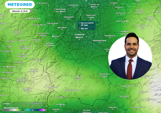 Este ser&aacute; el d&iacute;a m&aacute;s lluvioso de la semana en CDMX: acumulados cercanos a los 15 mm