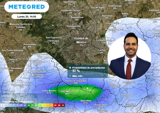  Este será el día más lluvioso de la semana en CDMX: hasta de 3 mm en pocas horas durante la tarde