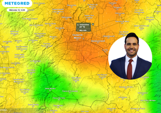Este ser&aacute; el d&iacute;a m&aacute;s lluvioso de la semana en CDMX: m&aacute;s de 10 mm en pocas horas durante la tarde