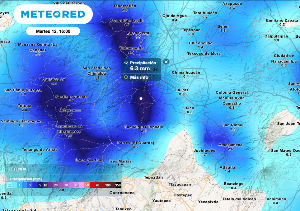  Este será el día más lluvioso de la semana en CDMX: más de 35 mm en pocas horas. Noticias en tiempo real