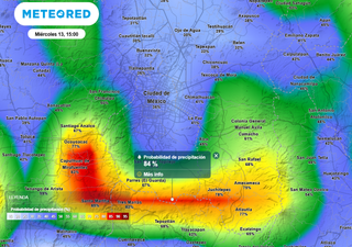  Este será el día más lluvioso de la semana en CDMX: más de 35 mm en pocas horas