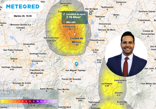  Este será el día más lluvioso de la semana en CDMX: más de 40 mm en pocas horas