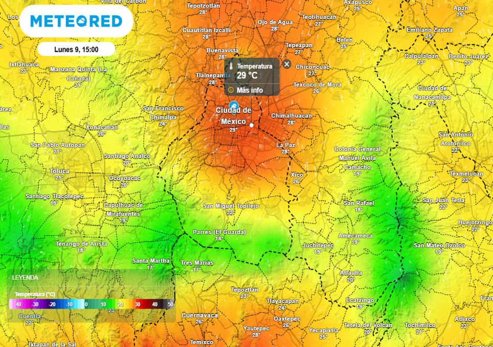 Este será la tarde más cálida de la semana en CDMX: máximas de 29 ºC. Noticias en tiempo real