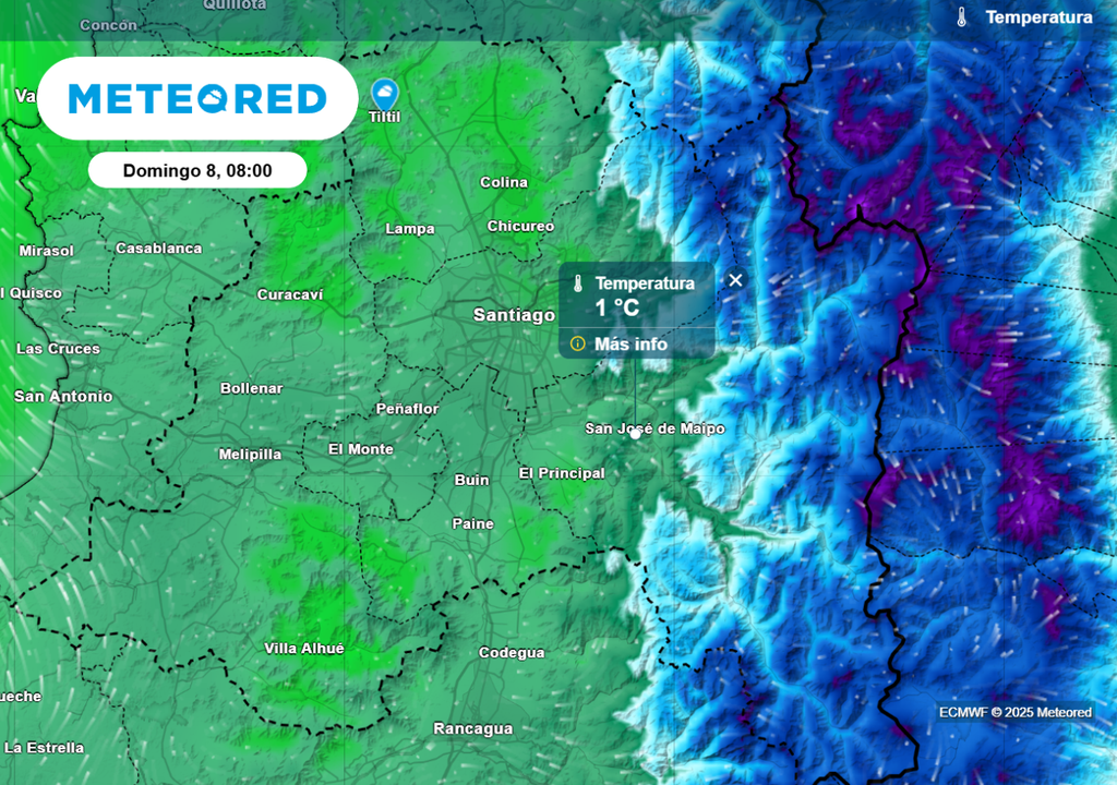 Temperaturas mínimas