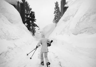 Este verano se podrá esquiar en California por la gran cantidad de nieve