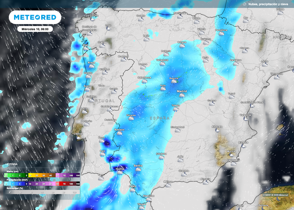 Lluvias en España Lluvias en España