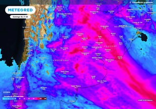 Este viernes 24 de octubre se esperan las tormentas más fuertes en estas regiones de Argentina