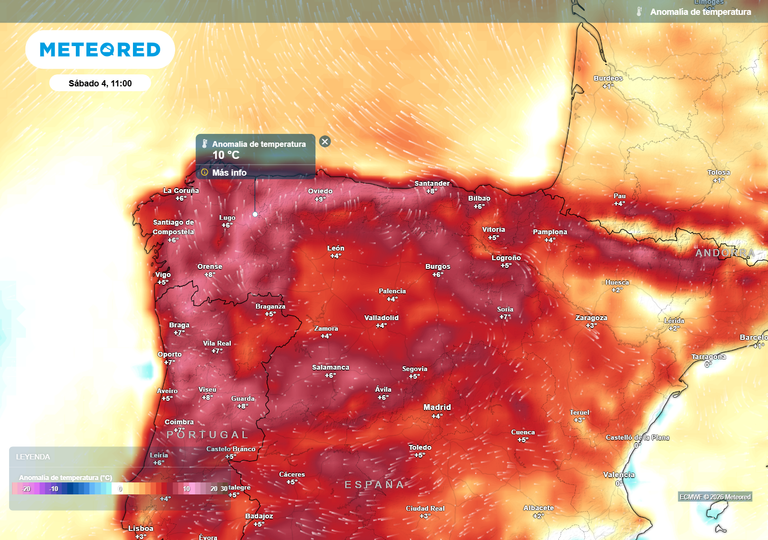 Este Viernes Santo el calor volcar&aacute; hacia el norte: de 6 a 8 &ordm;C m&aacute;s en nueve provincias