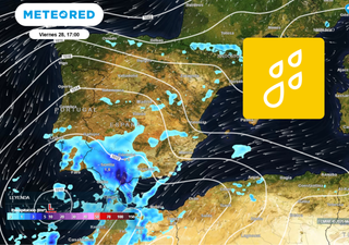 Este viernes volverá la 'borrasca de Cádiz': lluvias en Andalucía, Murcia y la Comunidad Valenciana en pleno Carnaval