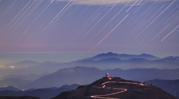 Estelas De Estrellas En Cerro Tololo