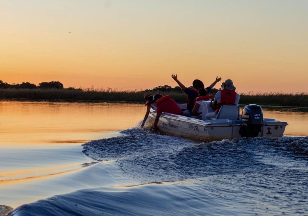 Navegación en Esteros del Iberá