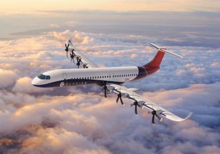 El avión eléctrico más grande de la historia, con capacidad para 90 personas, podría volar en 2033
