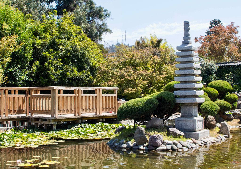 Jardín Japonés de la Amistad, Parquemet.