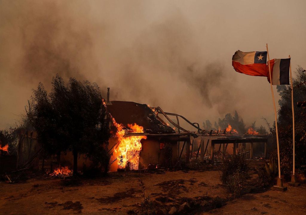 Chile incendios Chile incendios