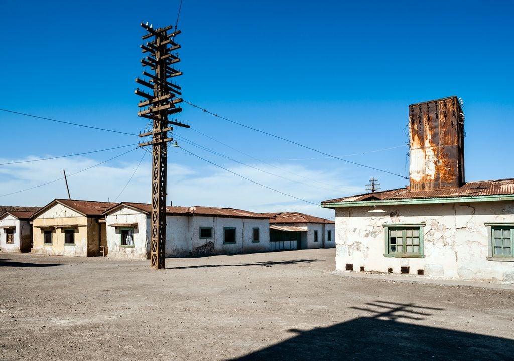 Oficina Salitrera Humberstone, norte de Chile. Oficina Salitrera Humberstone, norte de Chile.