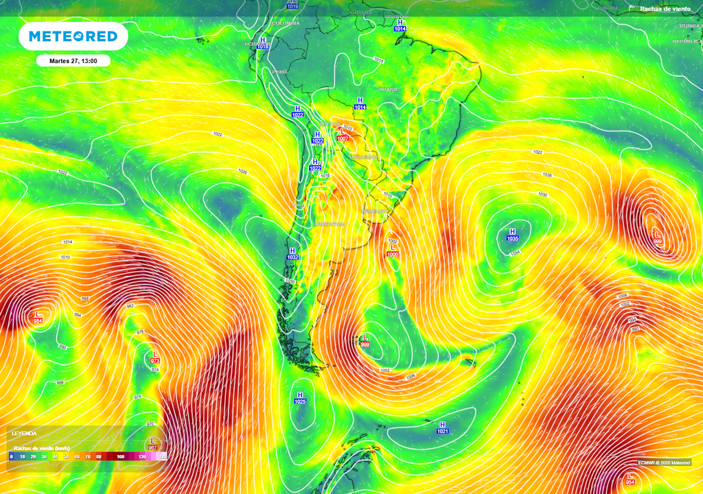 Alerta frío polar tormentas fuertes SMN Argentina clima pronóstico